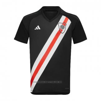 Camisola Pre Match del River 2023 Preto