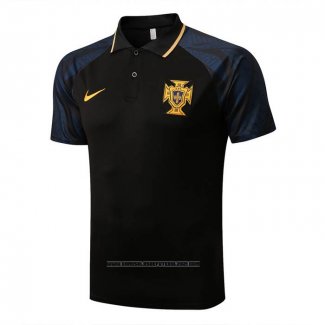 Camisola Polo del Portugal 2022-2023 Preto